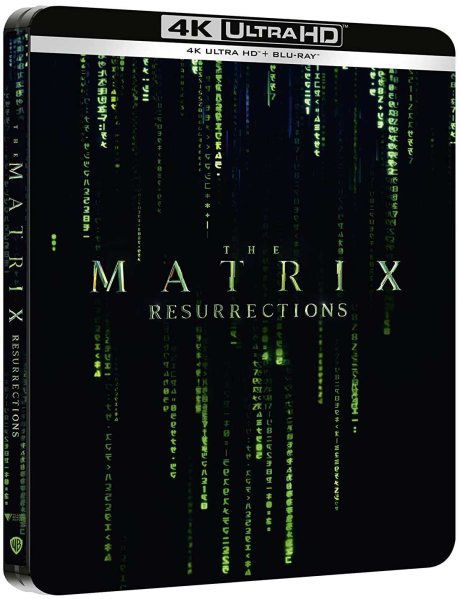 szczegóły Matrix Resurrections - Blu-ray Steelbook s CZ (green) + 4K UHD (bez CZ)