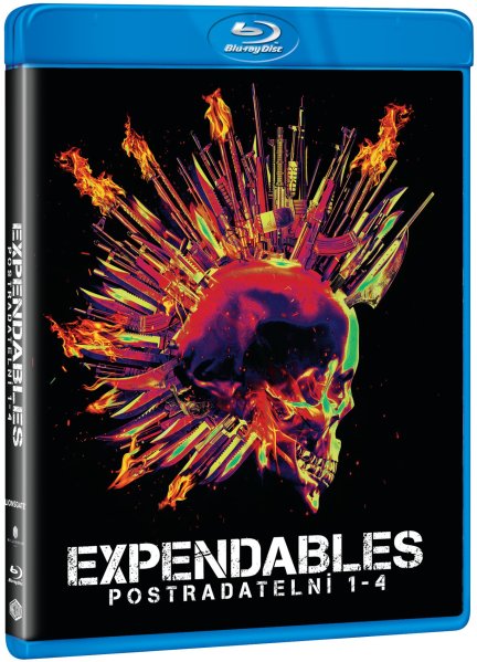 szczegóły Expendables: Postradatelní 1-4 kolekce Blu-ray 4BD