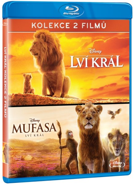 szczegóły Król Lew (2019) + Mufasa: Król Lew kolekcja 2 filmów - Blu-ray 2BD