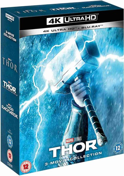 szczegóły Thor 1-3 Collection - 4K UHD Blu-ray + Blu-ray (6 BD) bez CZ podpory