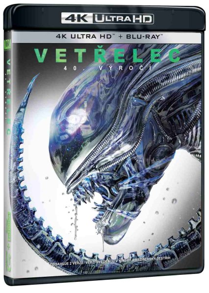 szczegóły Alien 40. anniversary - 4K Ultra HD Blu-ray + Blu-ray (2BD)