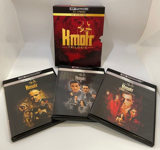 szczegóły Kmotr 1-3 kolekce (edice k 50. výročí) - 4K Ultra HD Blu-ray (3BD)
