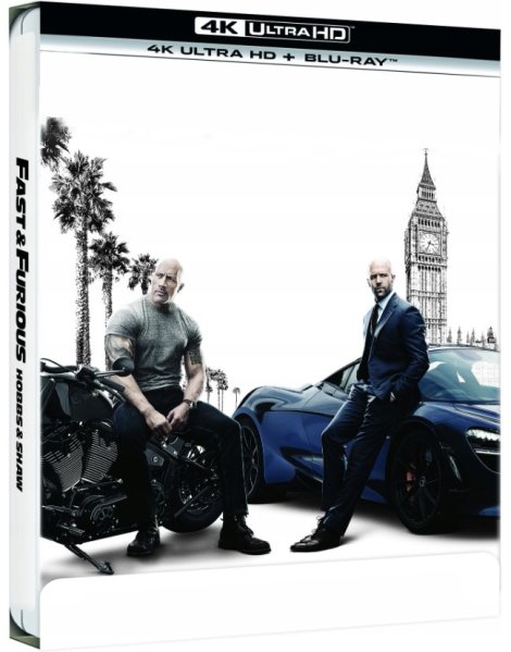 szczegóły Szybcy i wściekli: Hobbs i Shaw - 4K Ultra HD Blu-ray + BD Steelbook