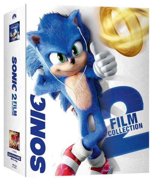 szczegóły Sonic 1 + 2: Szybki jak błyskawica - 4K Ultra HD Blu-ray + Blu-ray (2BD) Steelbook