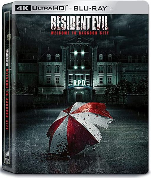 szczegóły Resident Evil: Raccoon City - 4K ultra HD Blu-ray + Blu-ray 2BD Steelbook