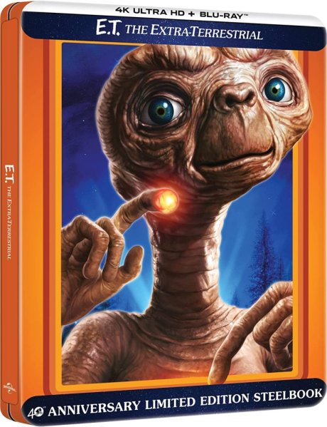 szczegóły E.T. - Mimozemšťan Edice k 40. výročí - 4K Ultra HD Blu-ray Steelbook (bez CZ)