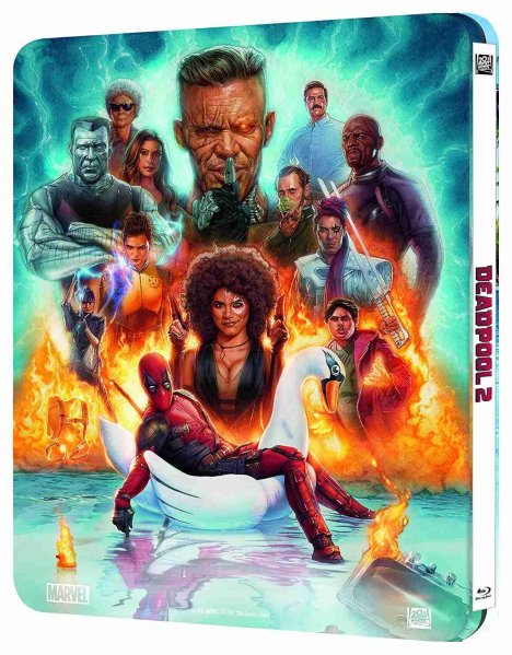 szczegóły Deadpool 2 - 4K Ultra HD Blu-ray Steelbook + lentikulární magnet