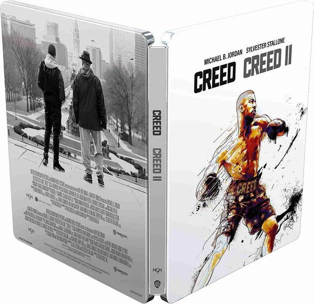 szczegóły Creed 4K UHD Blu-ray + Creed II 4K UHD Blu-ray Steelbook - Creed 4K UHD Blu-ray + Creed II 4K UHD Blu-ray Steelbook