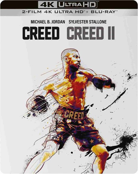 szczegóły Creed 4K UHD Blu-ray + Creed II 4K UHD Blu-ray Steelbook - Creed 4K UHD Blu-ray + Creed II 4K UHD Blu-ray Steelbook