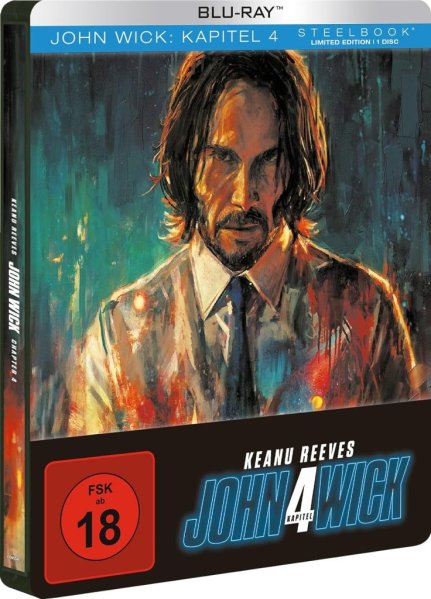 szczegóły John Wick: Kapitola 4 - Blu-ray Steelbook (painted) bez CZ