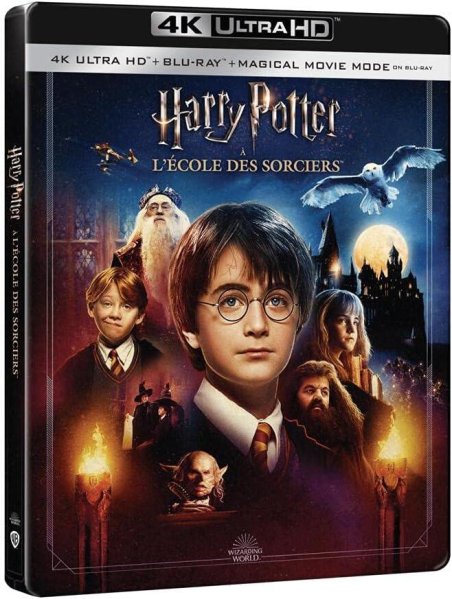 szczegóły Harry Potter i Kamień Filozoficzny (20. výročí) - 4K Ultra HD Blu-ray Steelbook