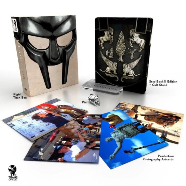 szczegóły Gladiator (Titans of Cult - Titan Edition) - 4K UHD Blu-ray Steelbook