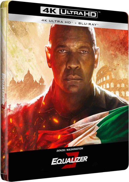 szczegóły Equalizer 3: Poslední kapitola - 4K UHD Blu-ray + BD Steelbook (bez CZ) Flag