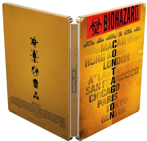 szczegóły Contagion - Epidemia strachu - 4K Ultra HD Blu-ray + Blu-ray 2BD Steelbook