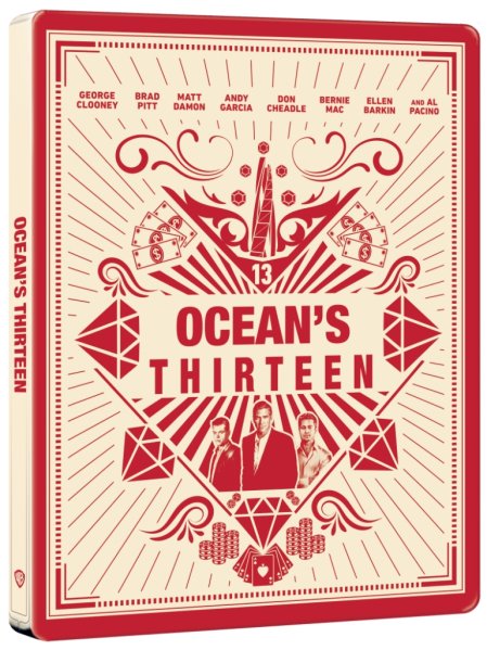 szczegóły Ocean's 13: Thirteen - 4K Ultra HD Blu-ray + Blu-ray 2BD Steelbook