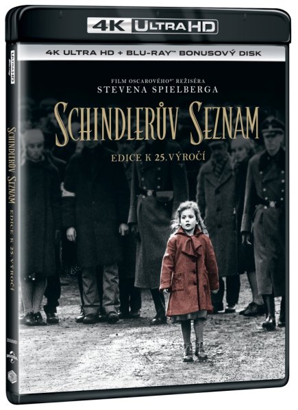 szczegóły Lista Schindlera - 25 Years Anniversary Edition - 4K UHD Blu-ray + BD bonus
