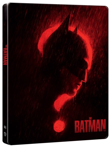 szczegóły The Batman (2022) - 4K + BD + BD bonus Steelbook Red Question Mark