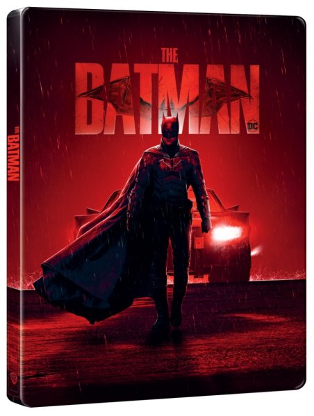 szczegóły The Batman (2022) - 4K + BD + BD bonus Steelbook Batmobile Head Lights