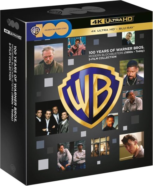 szczegóły 100 lat Warner Bros. - kolekcja pięciu współczesnych hitów - 4K UHD Blu-ray