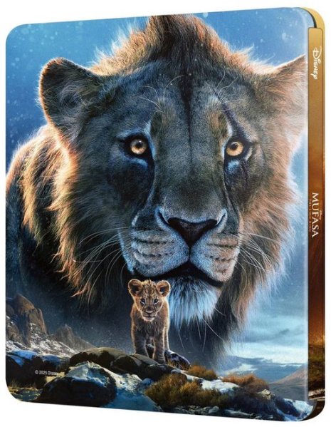 szczegóły Mufasa: Król Lew - Limitowana edycja kolekcjonerska Steelbook 4K UHD + BD