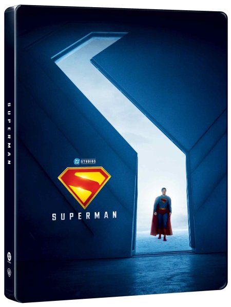 szczegóły Superman (2025) – 4K UHD + Blu-ray Steelbook z motywem Fortress Door