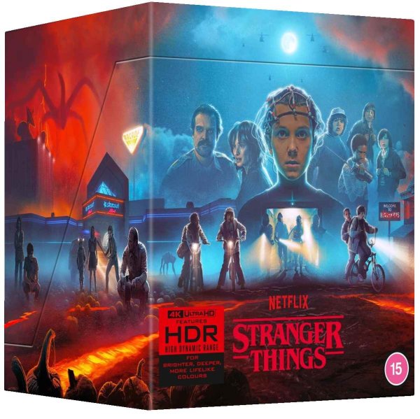 szczegóły Stranger Things Seasons 1-5 Collection DELUXE EDITION - 4K UHD Blu-ray