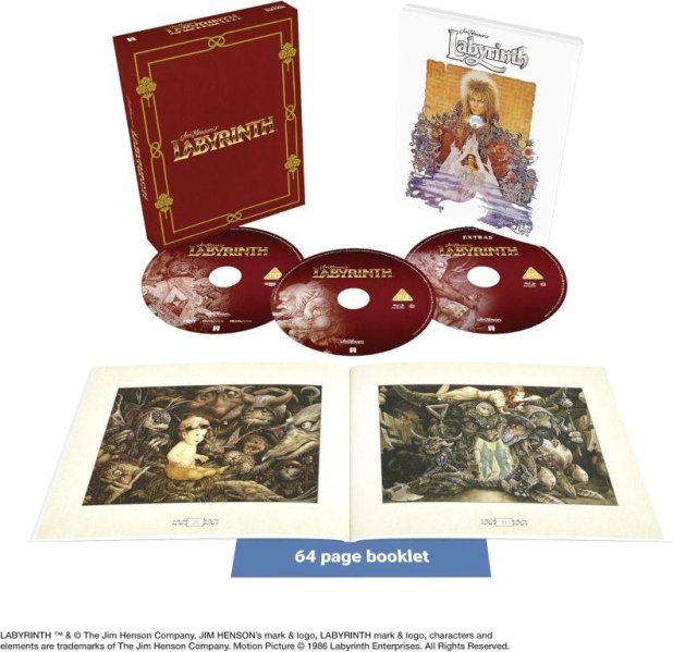 szczegóły Labirynt - Limited Collectors Edition Steelbook 4K Ultra HD + Blu-ray