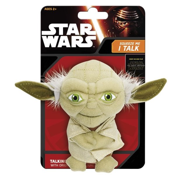 szczegóły Klíčenka Star Wars - mluvící Yoda