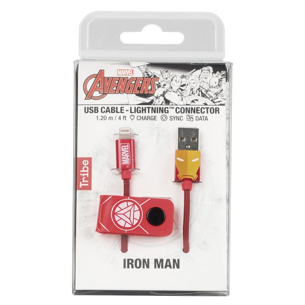szczegóły Lightning kabel Iron Man 120 cm