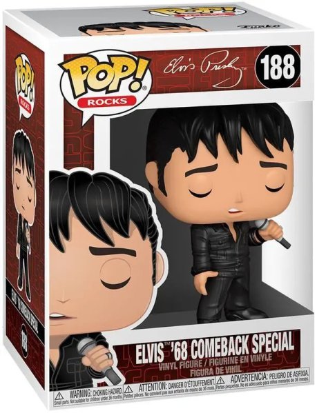 szczegóły Funko POP! Rocks: Elvis - 68 Comeback Special