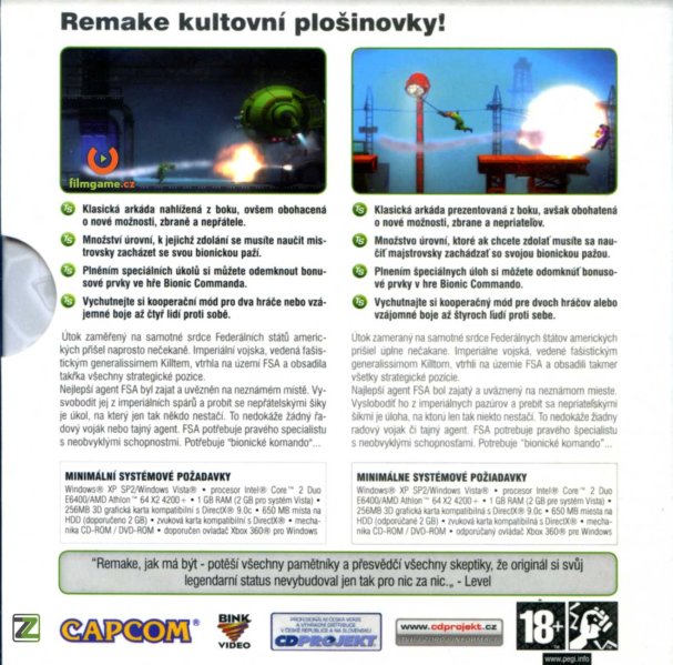 szczegóły Bionic Commando Rearmed - PC