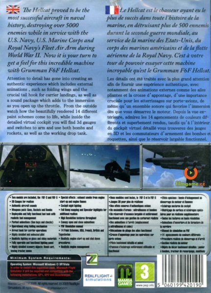 szczegóły Grumman F6F Hellcat (Expansion for Flight Simulator X) - PC