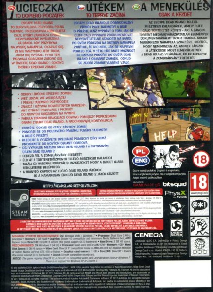 detail Escape Dead Island - PC