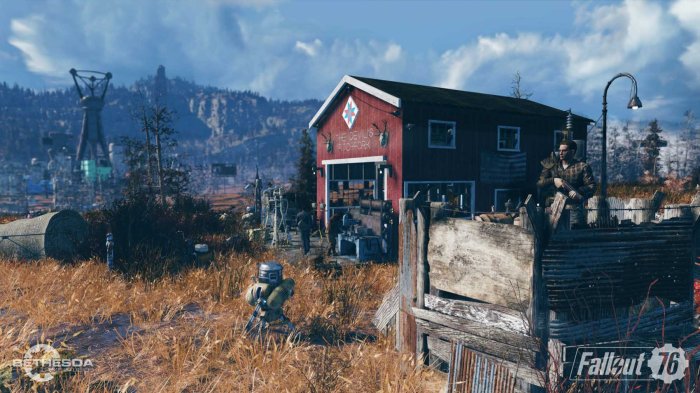 detail Fallout 76: Wastelanders - PS4