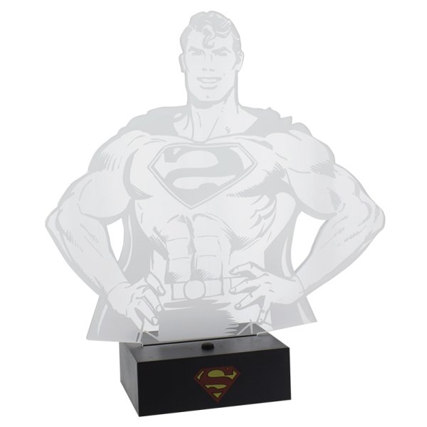 szczegóły Lampička Superman