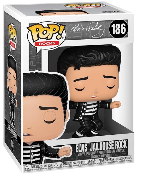 szczegóły Funko POP! Rocks: Elvis - Jailhouse Rock