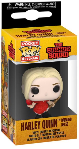 szczegóły Brelok Funko Pocket POP! The Suicide Squad - Harley Quinn (Damaged Dress)