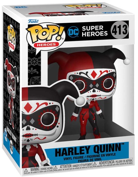 szczegóły Funko POP! Heroes: Dia De Los DC - Harley