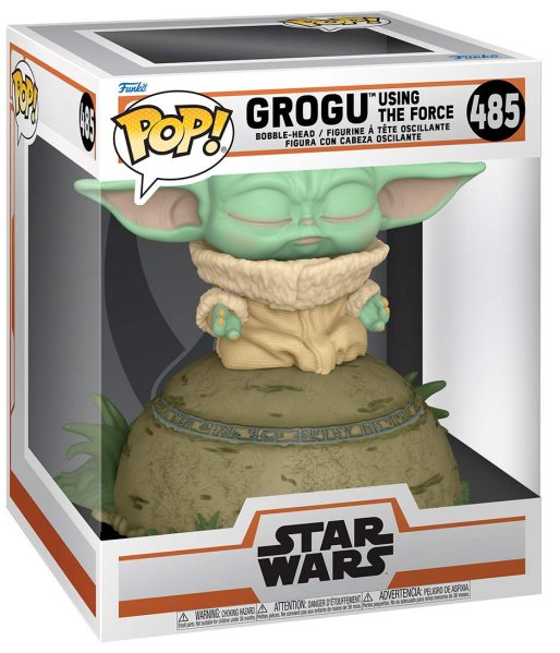 szczegóły Funko POP! Deluxe: SW The Mandalorian S7 - The Child Using the Force