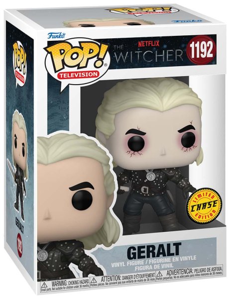 szczegóły Funko POP! TV: Witcher - Geralt w/Chase