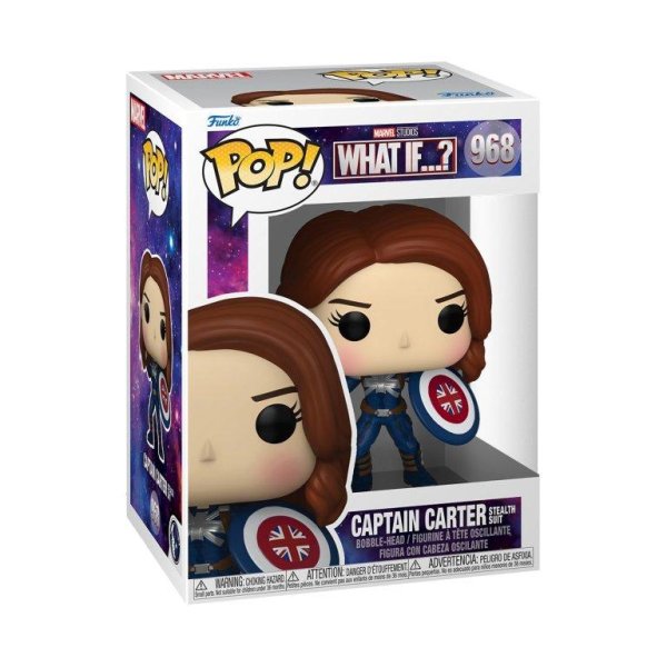 szczegóły Funko POP! Marvel: What If S3 - Captain Carter (Stealth)