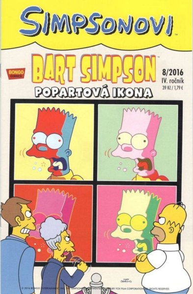szczegóły SIMPSONOVI komiks - různé
