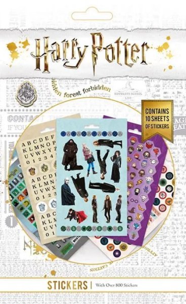szczegóły Set samolepek 800ks - Harry Potter