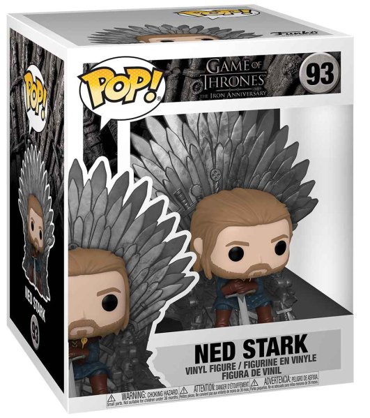 szczegóły Funko POP! Deluxe: GOT - Ned Stark on Throne