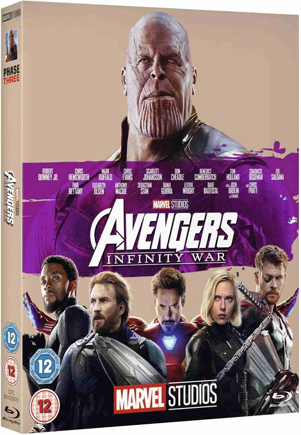 Avengers: Infinity War - Blu-ray (bez CZ)