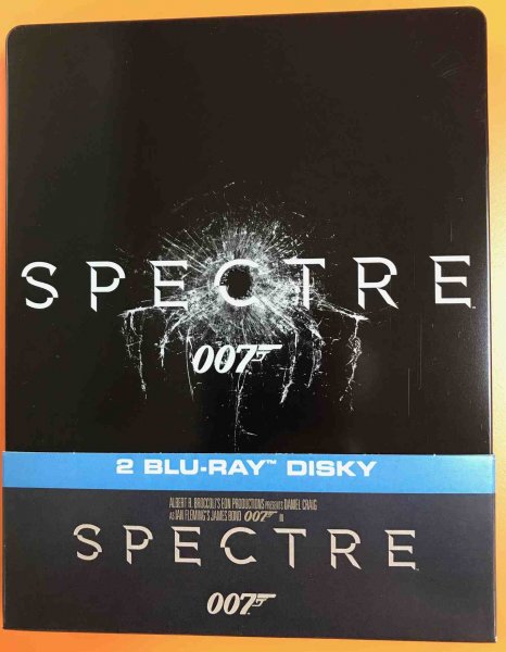 detail Steelbook krabička - Spectre (James Bond 007) - outlet
