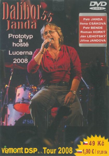 detail Dalibor Janda 55: Prototyp a hosté - DVD pošetka