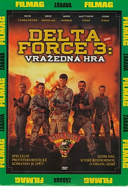 detail Delta Force 3: Vražedná hra - DVD pošetka