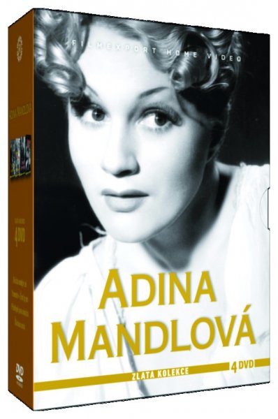detail Adina Mandlová - Zlatá kolekce - 4 DVD