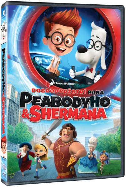 detail Dobrodružství pana Peabodyho a Shermana - DVD (SK obal)